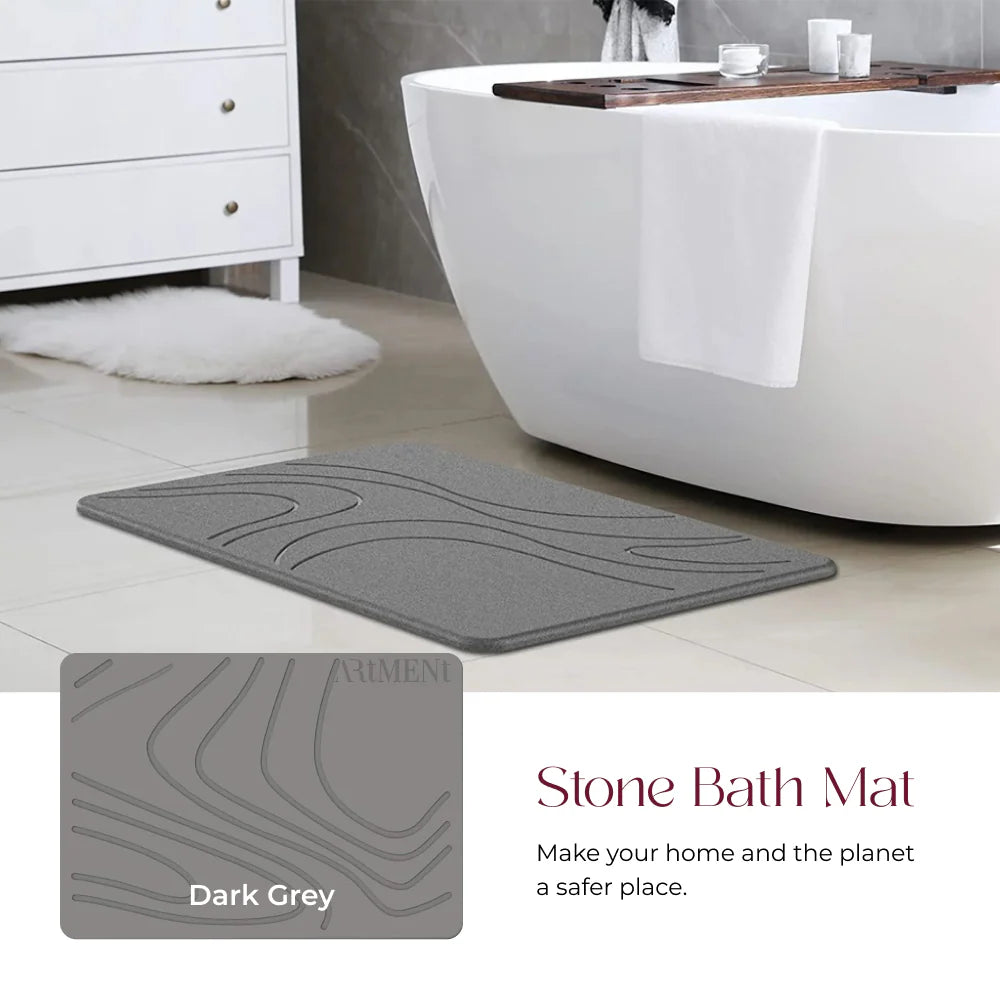 STONE BATH MAT