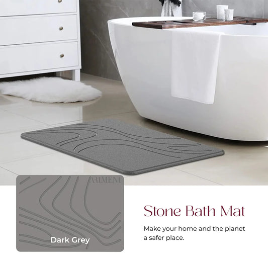 STONE BATH MAT