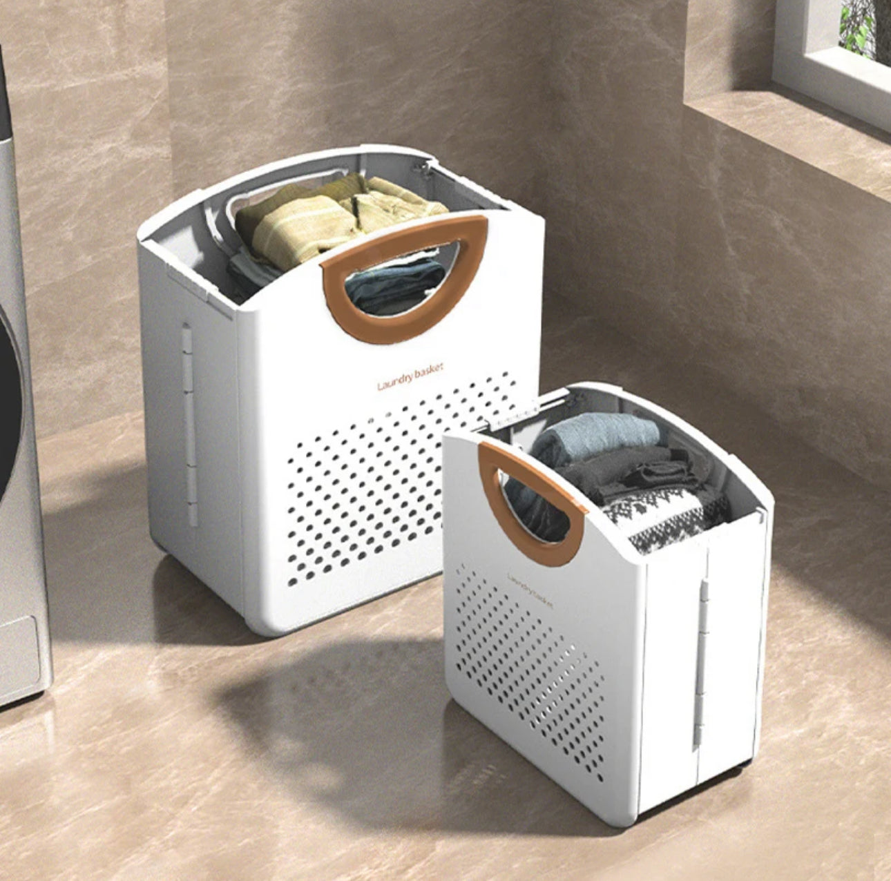 COLLAPSIBLE LAUNDRY BASKET