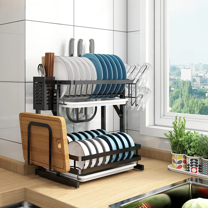 FOLDING DISH RACK