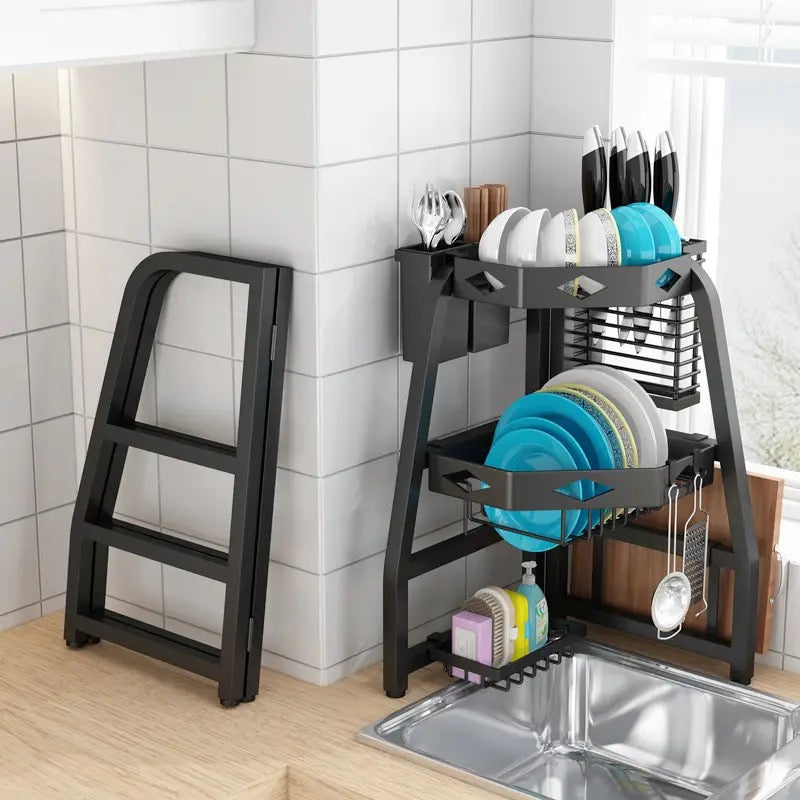 CORNER DISH RACK