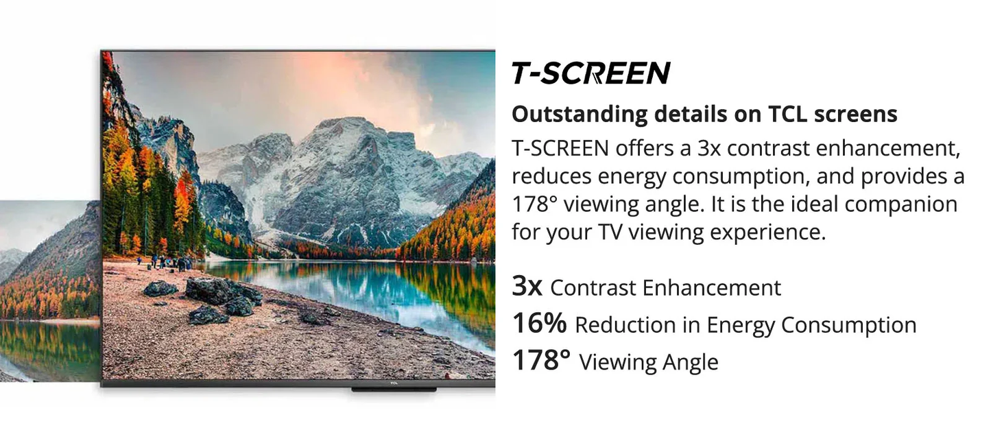 TCL 50" TV - V6B