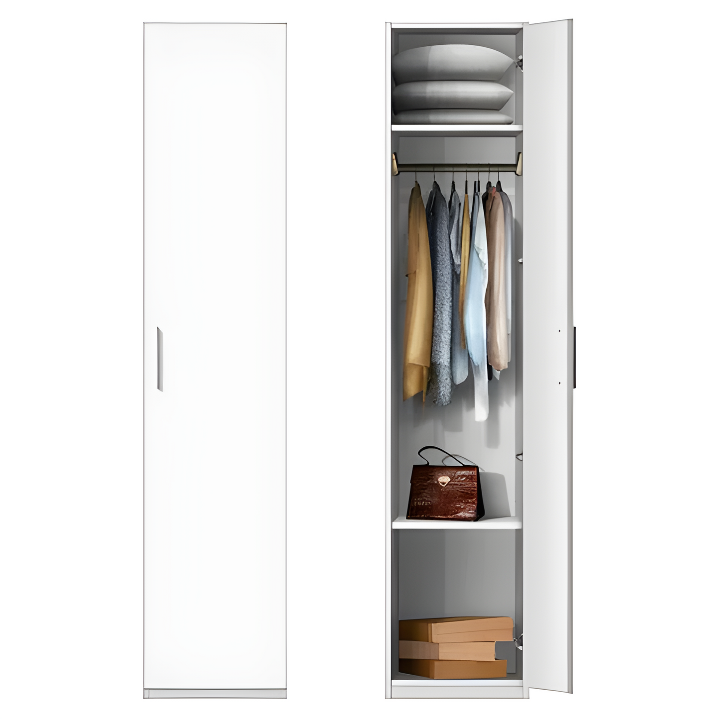 ZBOM 1 DOORS WARDROBE (MODULAR)