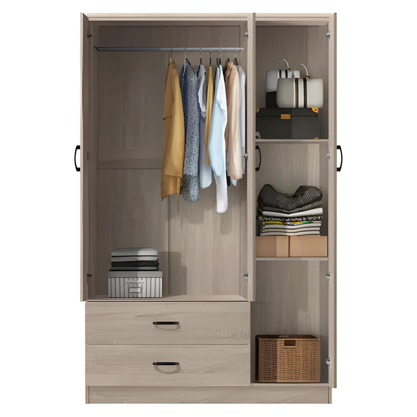 FG 3 DOORS WARDROBE