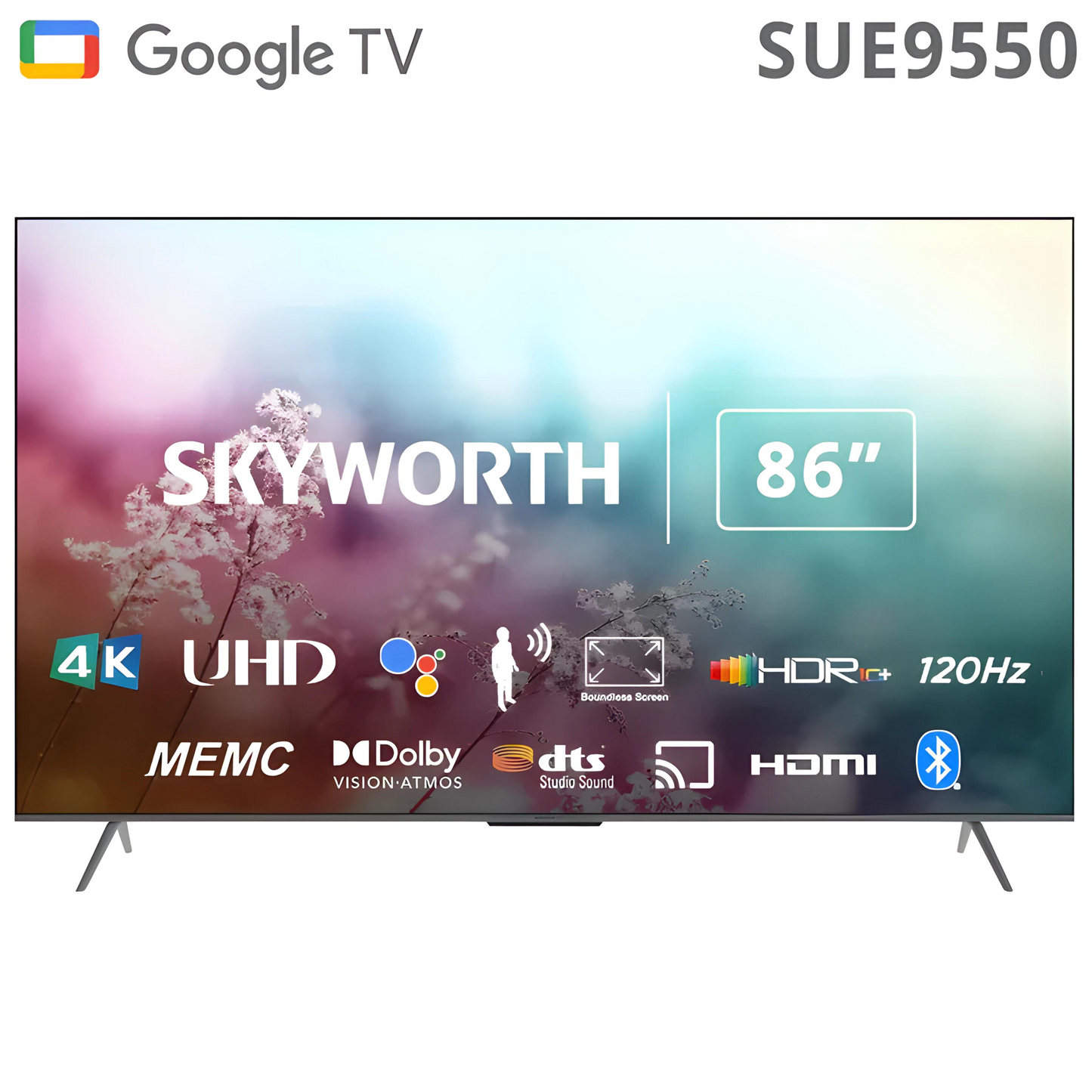 SKYWORTH 86" TV - SUE9550