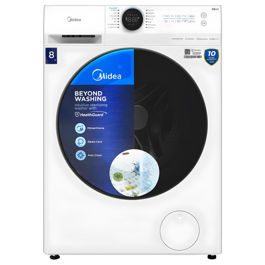 MIDEA WASHING MACHINE ,INVERTER (8KG)