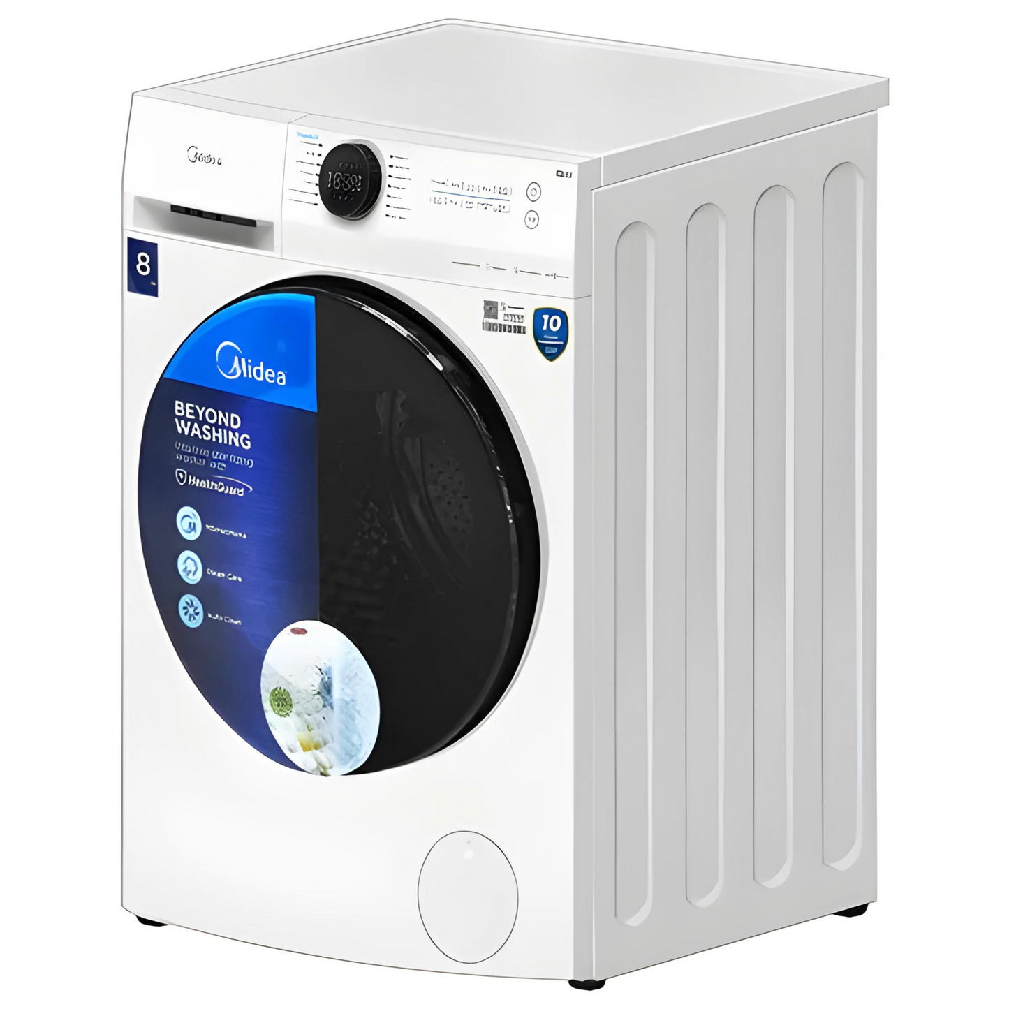 MIDEA WASHING MACHINE ,INVERTER (8KG)