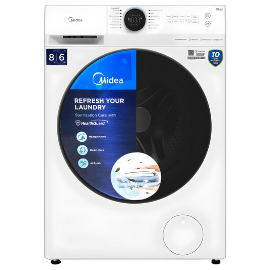 MIDEA WASHER & DRYER ,INVERTER (8KG)