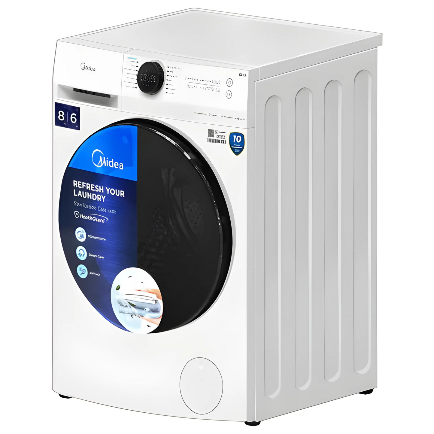 MIDEA WASHER & DRYER ,INVERTER (8KG)