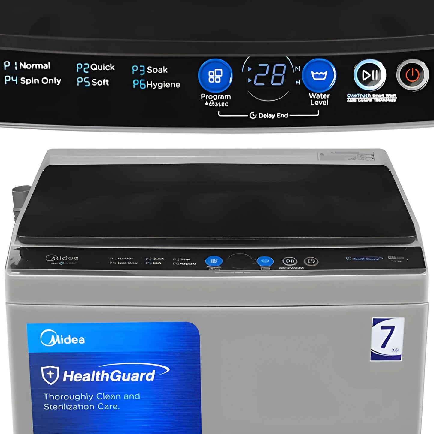 MIDEA WASHING MACHINE (7KG)